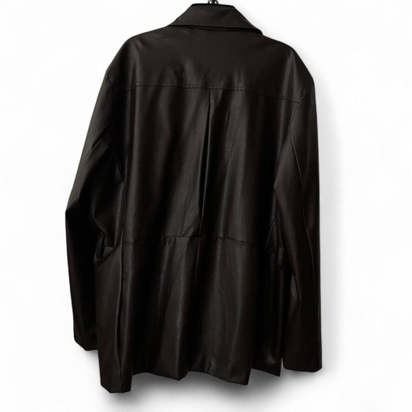 Neutral Zone Missy Dark Brown Leather Jacket - Picture 3 of 7